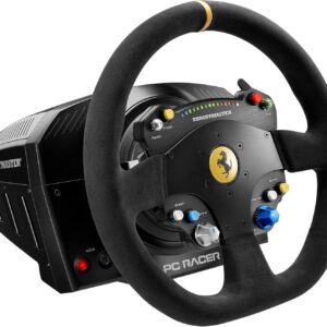 Thrustmaster TS-PC Racer Ferrari 488 Challenge - Volante Profesional con Force Feedback