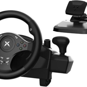 Volante NBCP 7 en 1 con Force Feedback y pedales