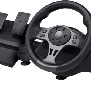 GXTrust Movi Volante de Carreras para PC con Pedales y Vibración
