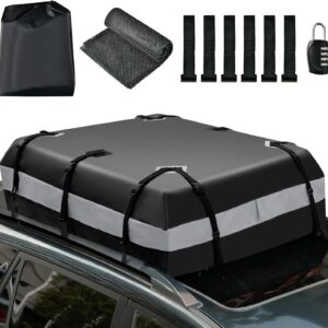 Baúl de techo FANTASK 420L con cerradura y ganchos