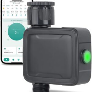 Tesmotor Programador Riego Bluetooth Inteligente con App
