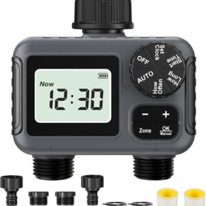 Temporizador de riego automático Fizzyo 2 salidas