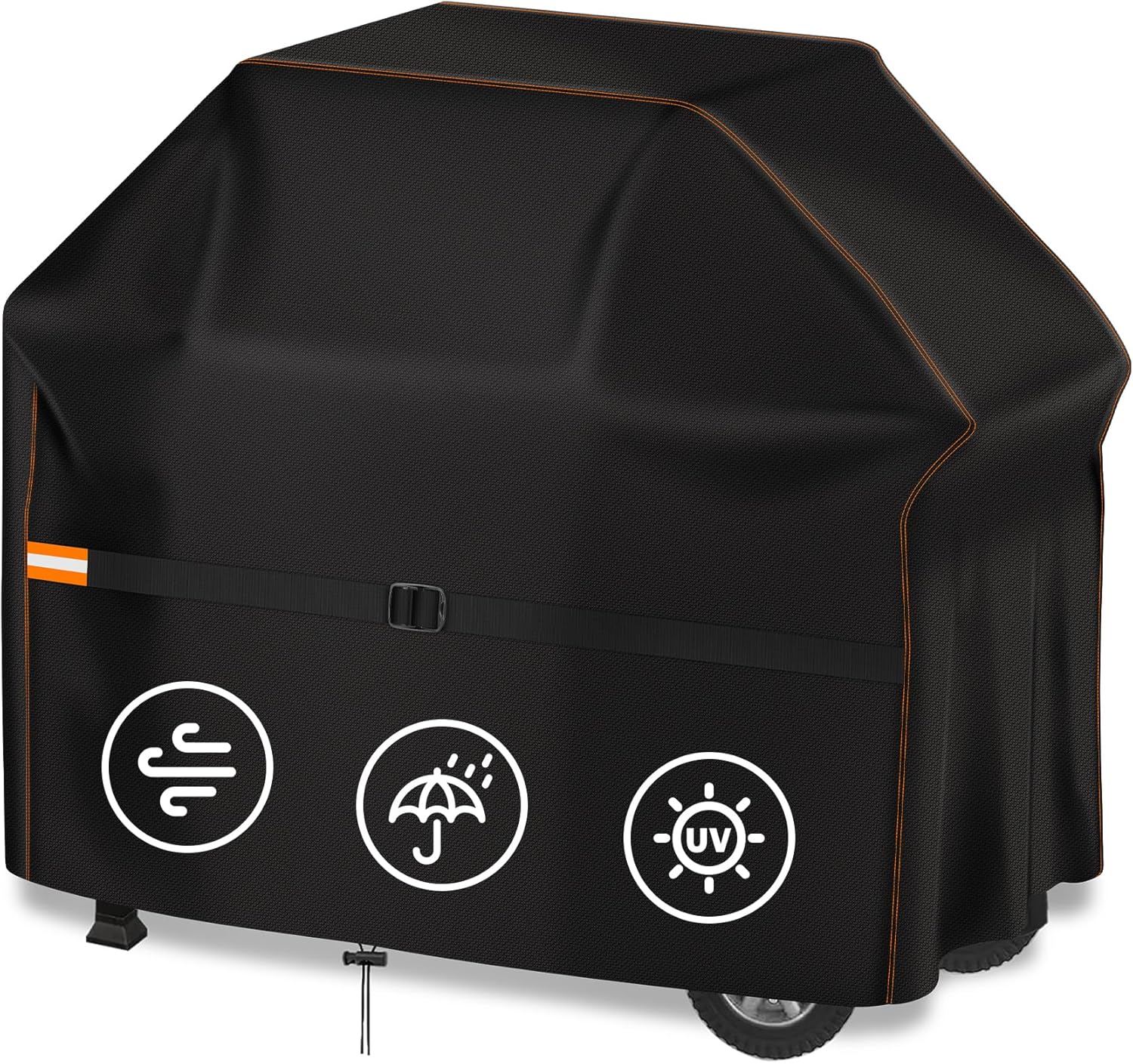 Cubierta para barbacoa Enzeno, resistente y impermeable