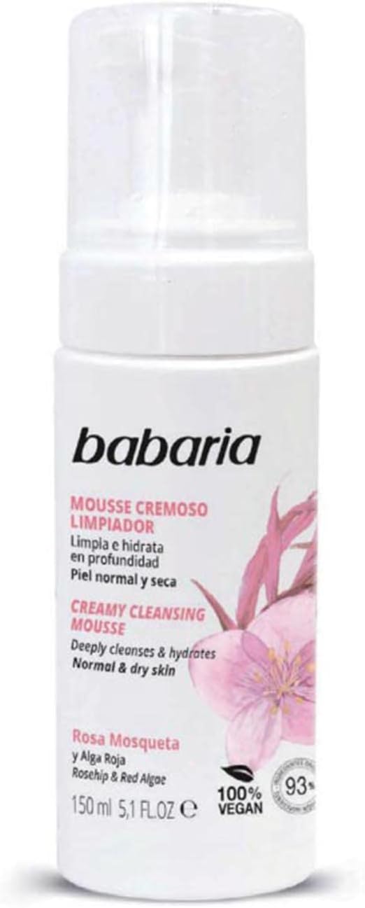 Babaria - Espuma Limpiadora con Rosa Mosqueta 150ml