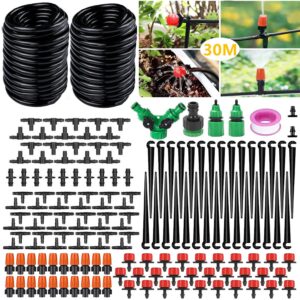 Kit riego goteo 149 pcs DONGQI para jardín 30m