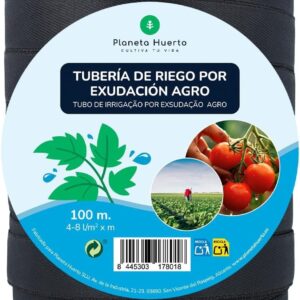 Planeta Huerto - Rollo Exudación Agro 100 m para Riego Eficiente