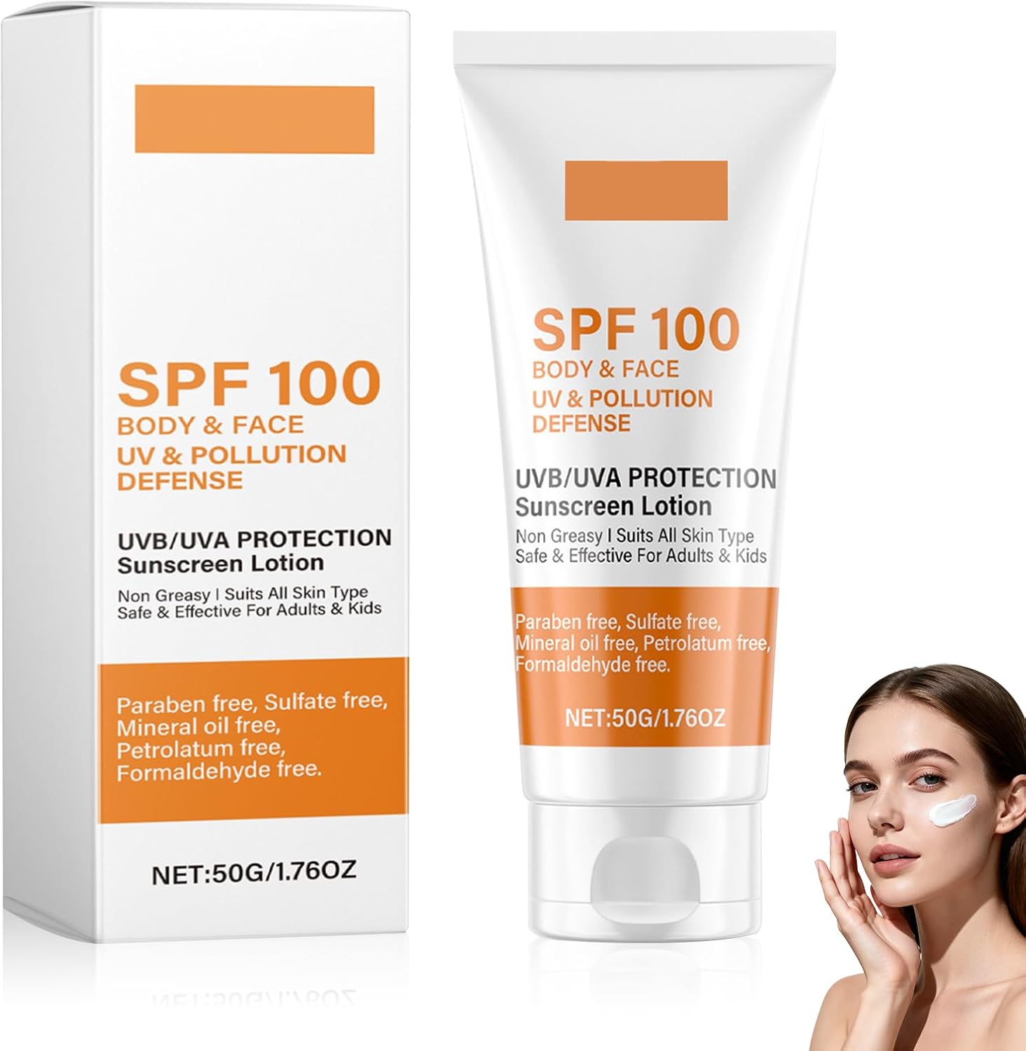Protector Solar SPF 100 Facial y Corporal - PCCMOT COS