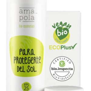 Protector solar ecológico Amapola SPF 25 - 200 ml