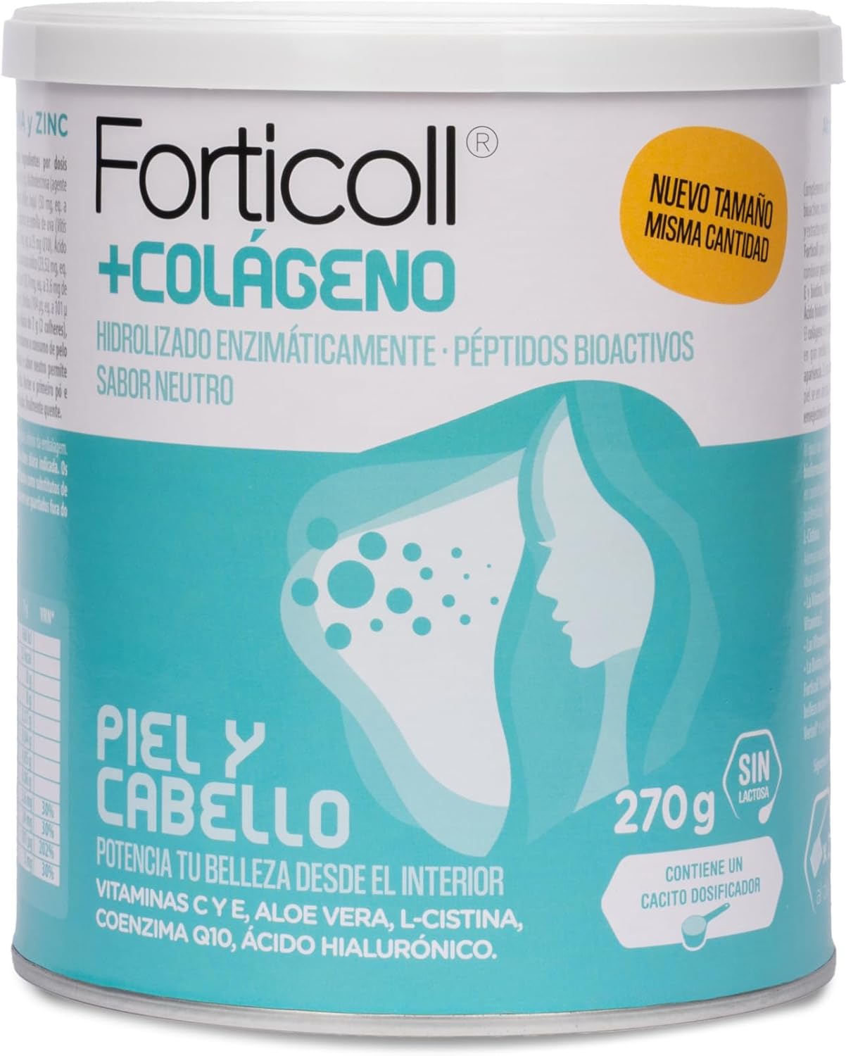 Forticoll Colágeno BioActivo 270 g | Para piel y cabello