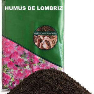 Humus de lombriz Flonatur 50 L para plantas, 100% natural