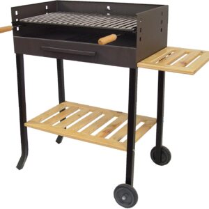Barbacoa Imex El Zorro con ruedas y parrilla inox