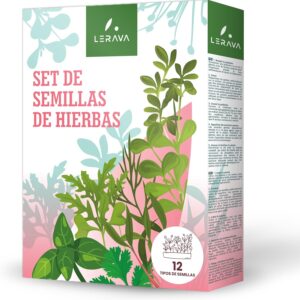 Kit LERAVA® 12 semillas de plantas aromáticas