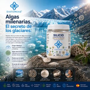 Tierra de Diatomeas Alimenticia 400g | +12 años | Cuchara incluida