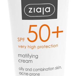 Crema solar SPF 50+ matificante Ziaja Med