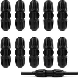 10 Conectores rectos manguera PE 16 mm - Lacryphx