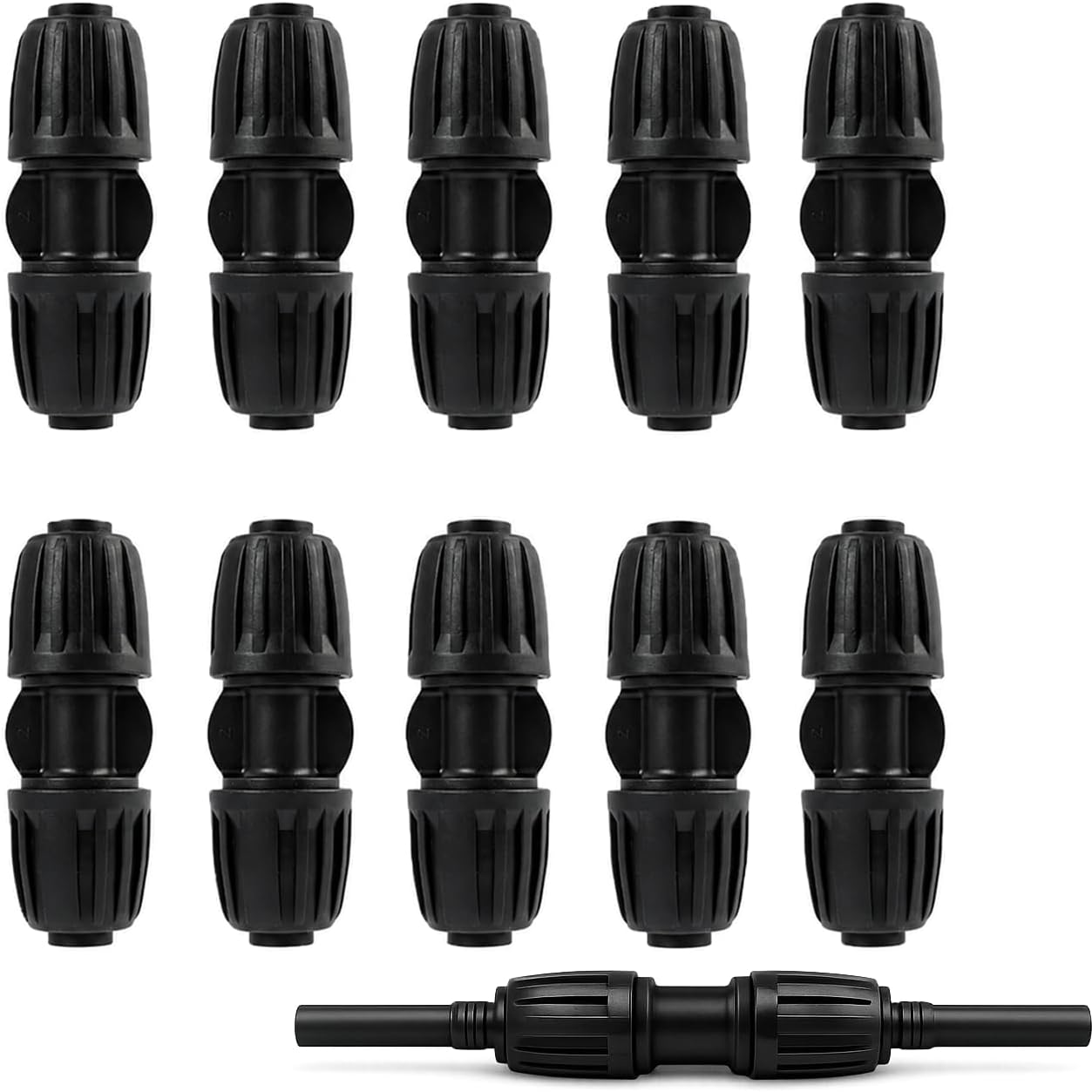 10 Conectores rectos manguera PE 16 mm - Lacryphx