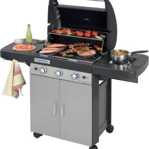 Campingaz 3 Series Classic LS Plus: Barbacoa de gas potente y fácil de limpiar