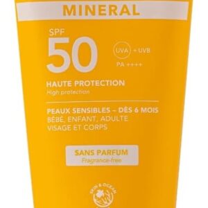 Protector solar Kerbi SPF 50+, orgánico 99%, 100 ml