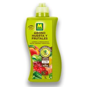 Abono líquido ecológico para huerto y frutales - Nexum Market 1L
