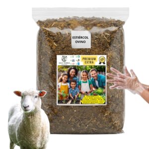 Estiércol de Oveja Curado 2 Años - Abono Ovino Orgánico 3L