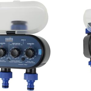 Aqua Control C4011 - Programador de riego con 2 salidas