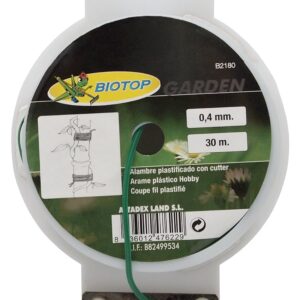 Biotop Garden B2180 Alambre plastificado multicolor 30 m