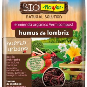 Flower Humus de Lombriz 3 L | 100% Orgánico
