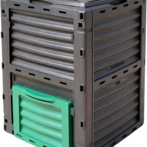 TERRE JARDIN Compostador 300 L: Reciclaje natural en tu jardín