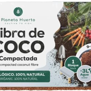 Planeta Huerto Sustrato de Fibra de Coco 100% Ecológico