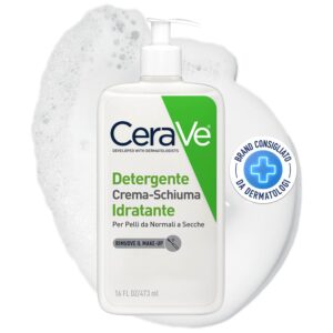 CeraVe Gel Limpiador Hidratante para Rostro, 473 ml