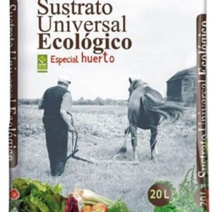 Sustrato ecológico 50L/20L con humus de lombriz y abono