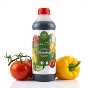 Humus líquido de lombriz Hortulani (1 L) - Abono orgánico para huerto