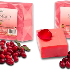 Jabón Rosa Mosqueta Ejove: limpiador facial y corporal