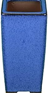 Maceta bonsái cascada gres azul 5,5x5,5 cm - SF36