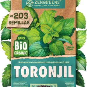 ZenGreens® Toronjil Bio - Semillas ecológicas fáciles de cultivar