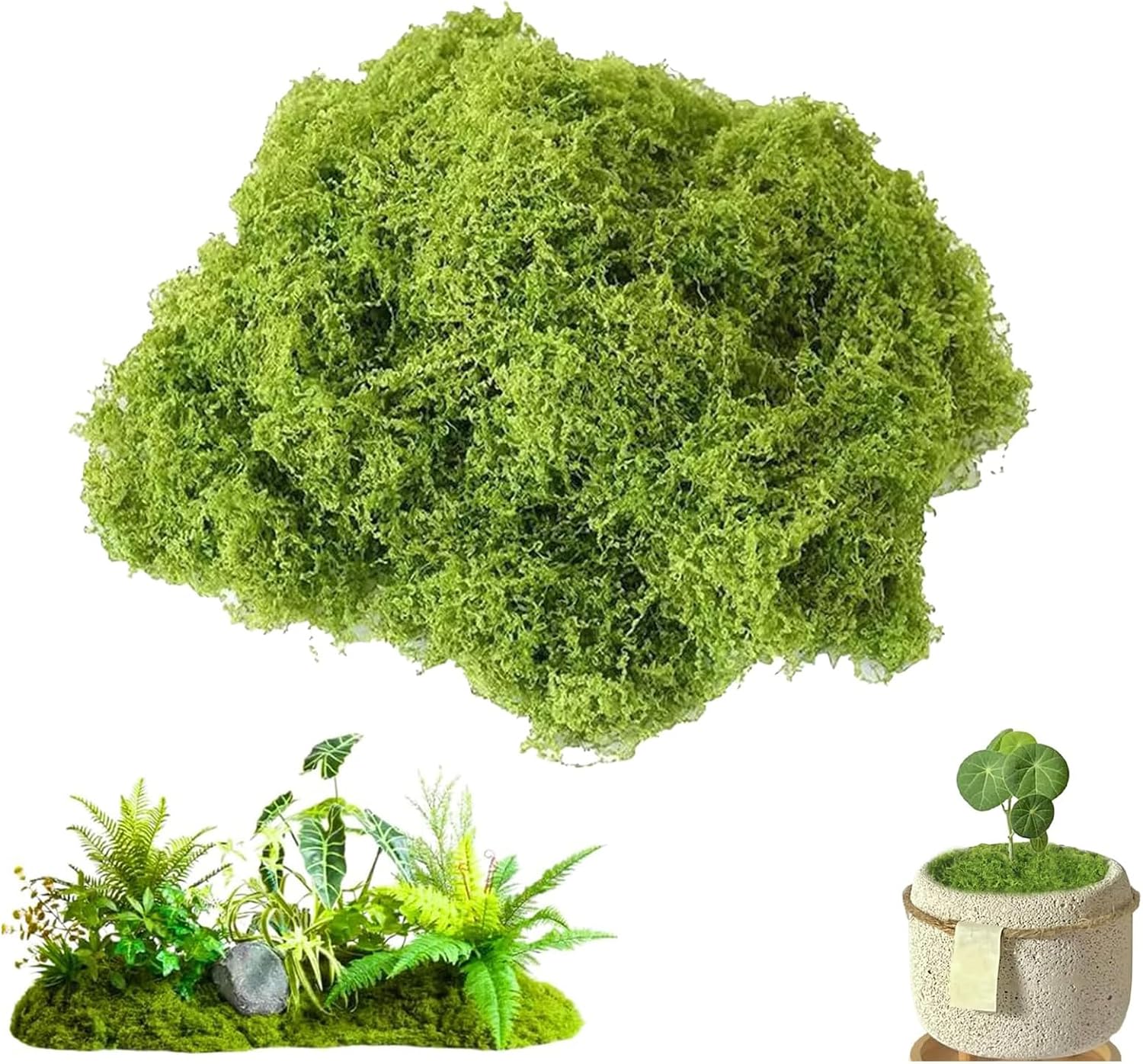 Musgo Artificial 50 g Funngy – Decoración Natural para Manualidades