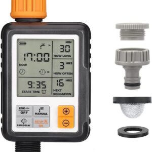 Johgee Temporizador Automático de Riego para Jardín