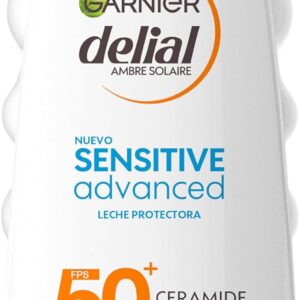 Garnier Delial Sensitive Advanced SPF50+ - Leche solar 400 ml