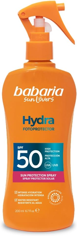 Babaria Protector Solar 50 Cuerpo en Spray 200 ml