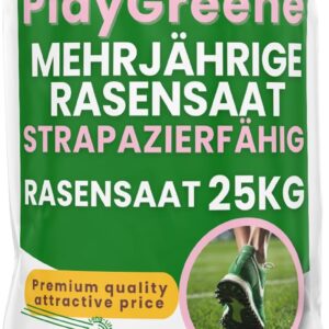 Semillas césped resistente 25 kg | ECODECO para jardín deportivo