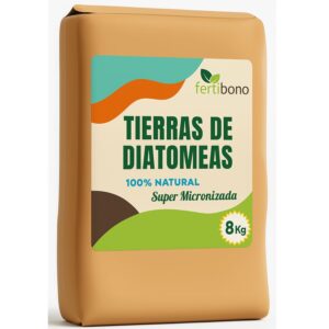 FERTIBONO Tierra de diatomeas 8 kg, super micronizada, multiusos