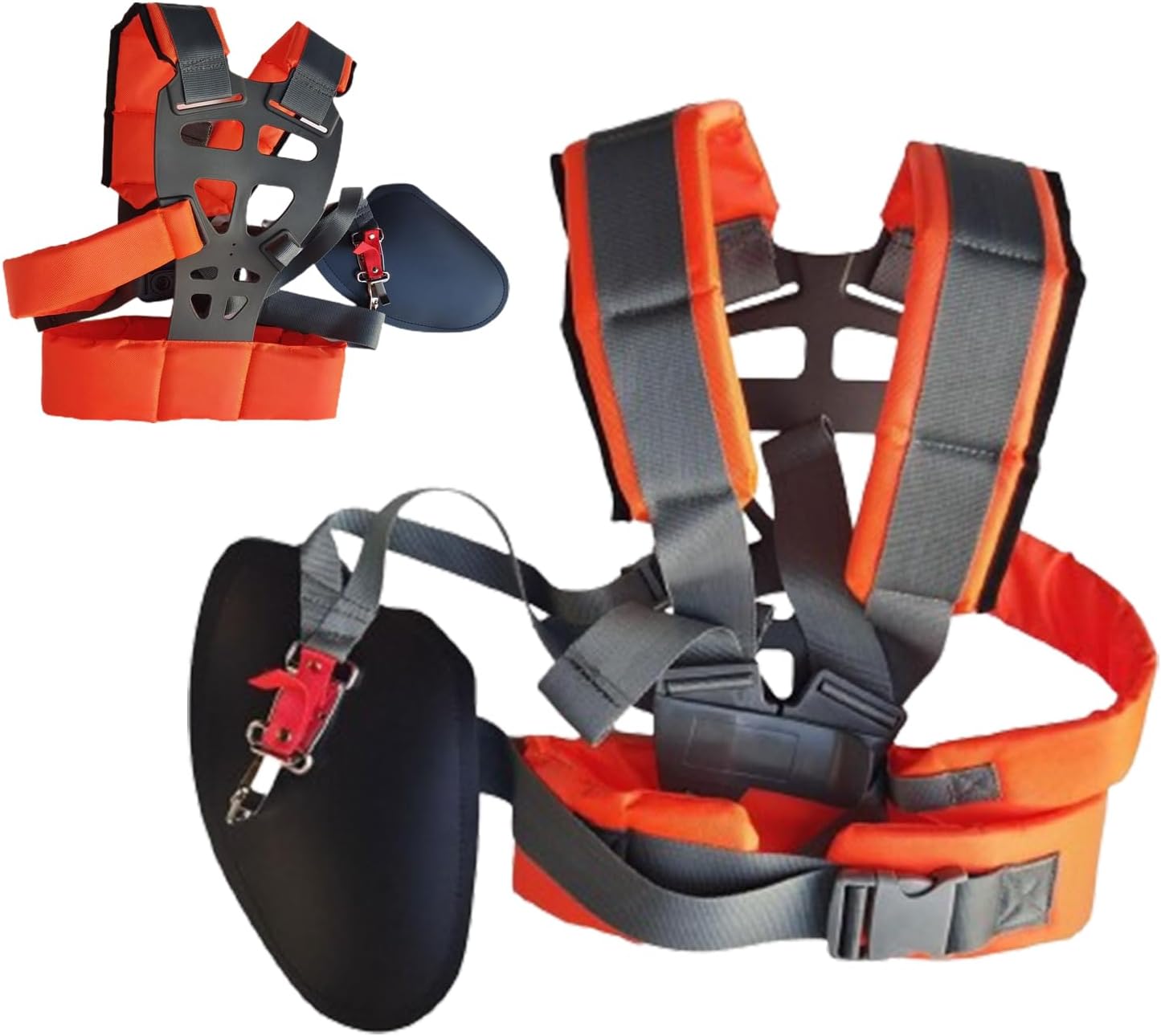 Arnés desbrozadora ergonómico ajustable – Comodidad y seguridad