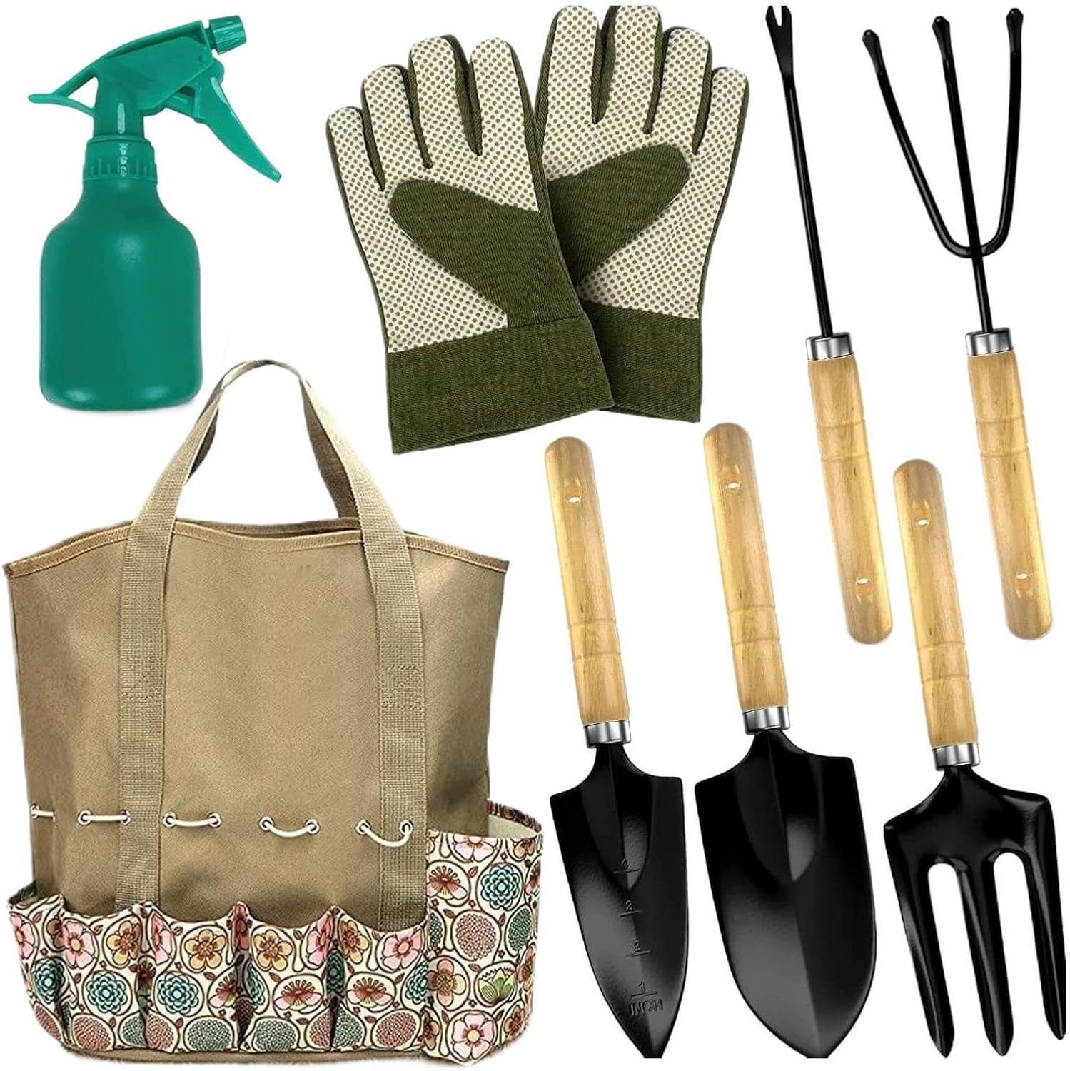 Juego de herramientas de jardinería profesional - 4 piezas