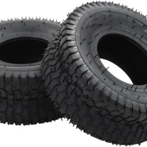 Kit ruedas + cámaras vidaXL 15x6.00-6 para carretilla
