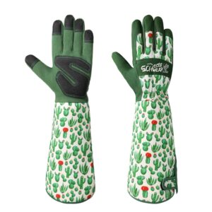 Guantes de jardinería Schwer para mujeres, resistentes y transpirables