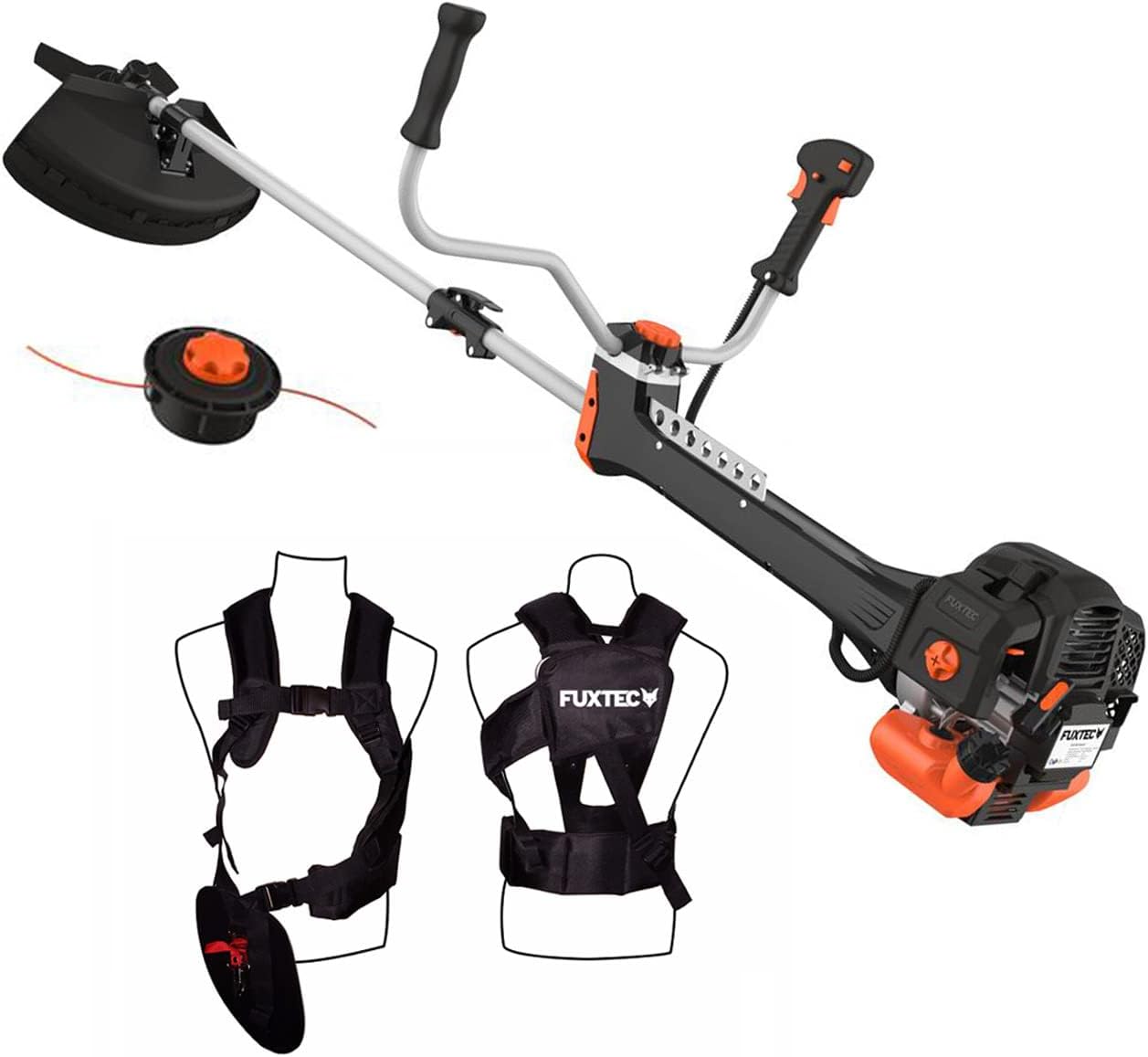 FUXTEC Desbrozadora Gasolina PS152 52cc 3CV Multifunción