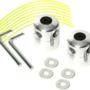 Samos® Cabezal Desbrozadora Universal 2 en 1 con Cadenas Metálicas