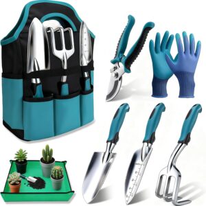 Kit jardinería 7 piezas AONAT con bolsa organizadora