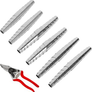 6 resortes para tijeras de podar, acero inoxidable