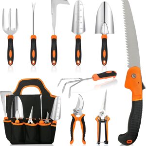 Kit jardinería 10 piezas alta resistencia MQHUAYU